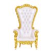 Gold Single Seater Bridal Chair
