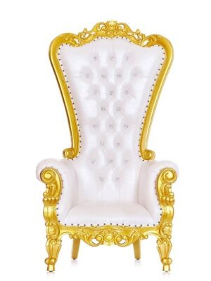Gold Single Seater Bridal Chair