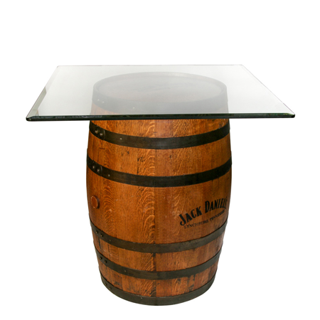Wine Barrel with Square Top