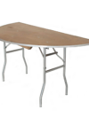 Half Round Table