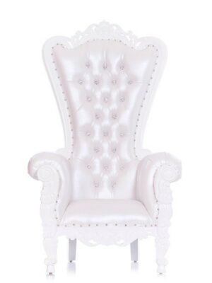 White Single Seater Bridal Chair