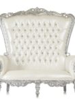 Silver Double Seater Bridal Chair