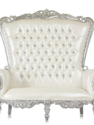 Silver Double Seater Bridal Chair