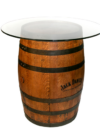Wine Barrel with Round Top