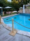 Rustic Stanchion and Rope