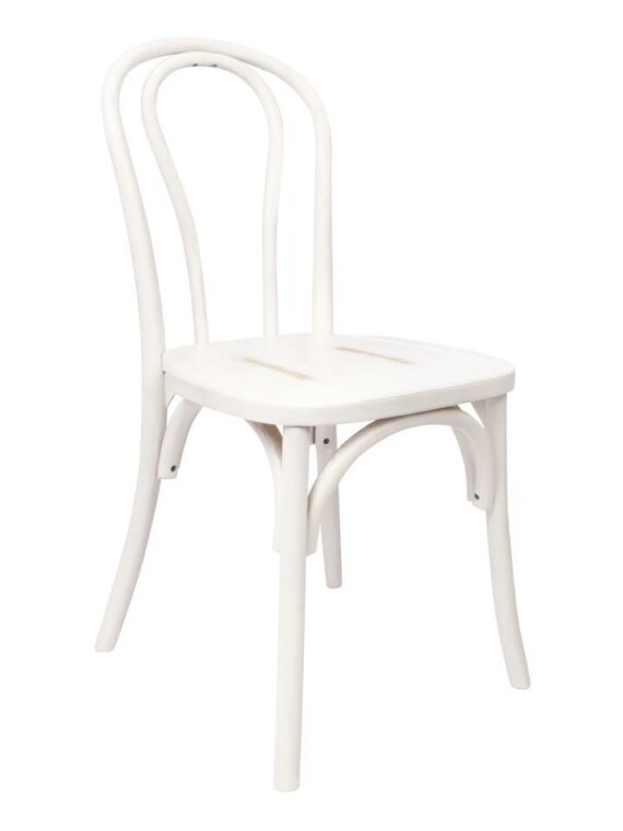 White Washed Bentwood Chair
