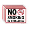 No Smoking Signs