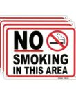 No Smoking Signs
