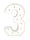 Lighted Marquee numbers