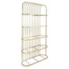 Cage Shelving Gold