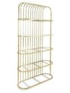 Cage Shelving Gold