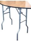 60" Pie Table - 30" Width