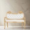 Gold Bridal Bench