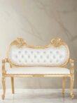 Gold Bridal Bench
