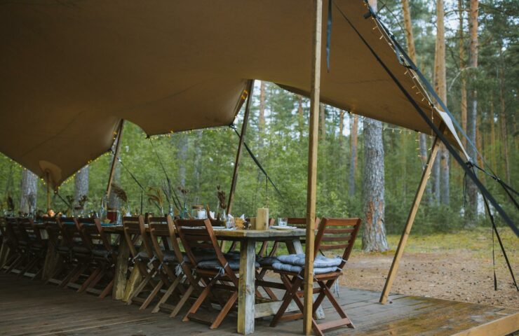 outdoor tent rentals for any event