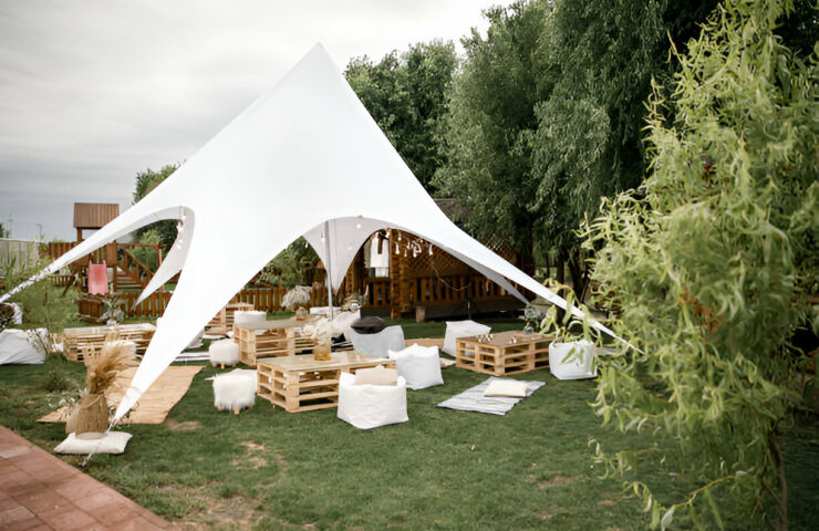 outdoor tent rentals for any season