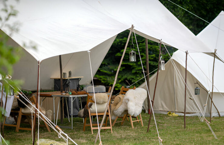 cozy winter events with outdoor tent rentals