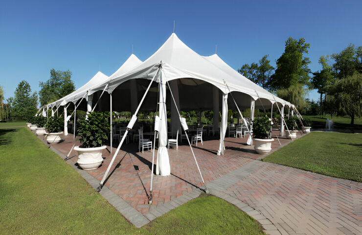 tent rentals for outdoor fundraisers: maximize space