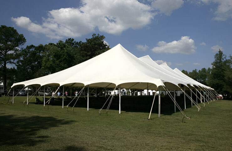 large tents for product demos: a professional touch