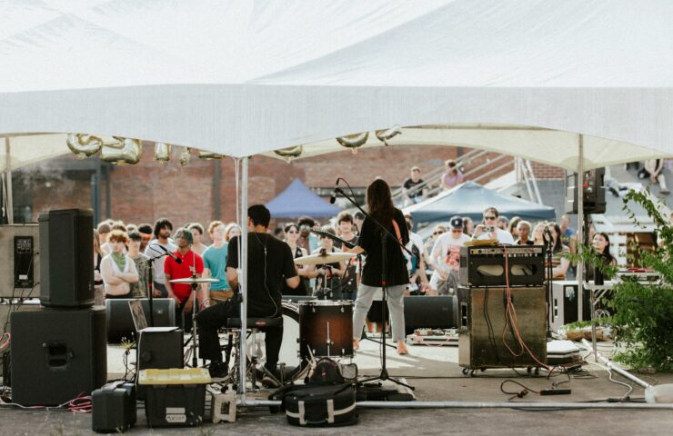 tent rentals: enhance the fan experience at big events