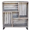 Vintage Crate Display Shelf