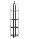 Sleek Round Display Tower