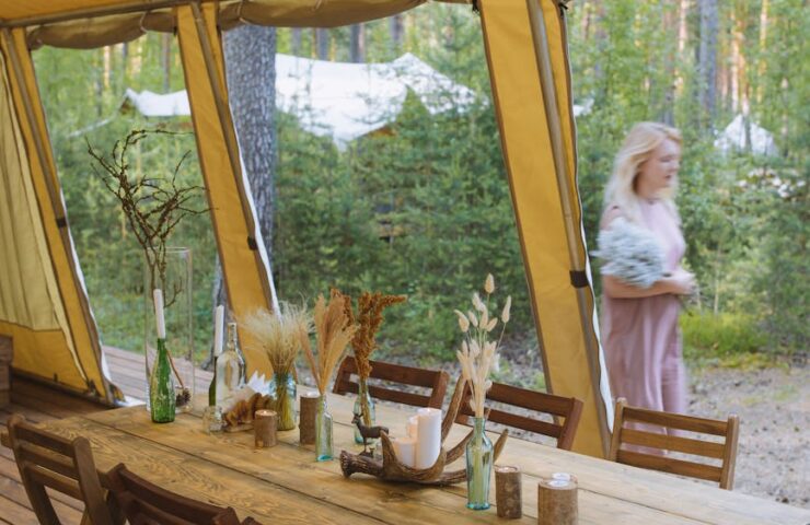 how rental tent lighting transforms your event