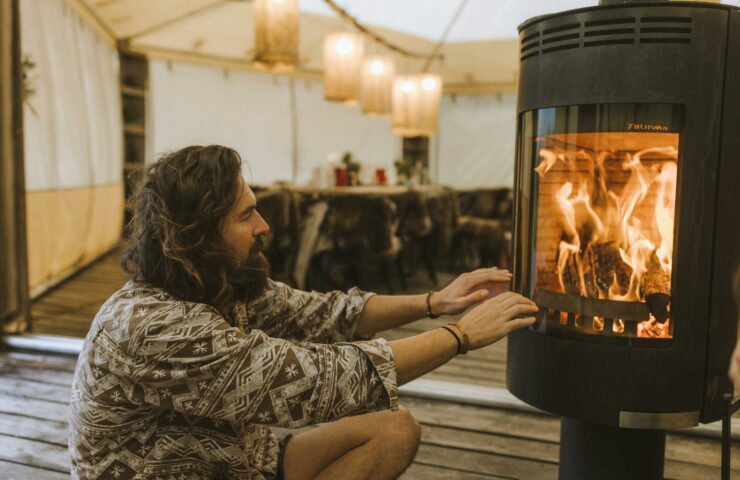 best rental tent heating for winter events