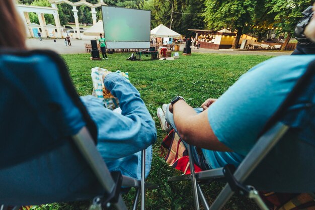 the best small tent rentals for outdoor movie nights
