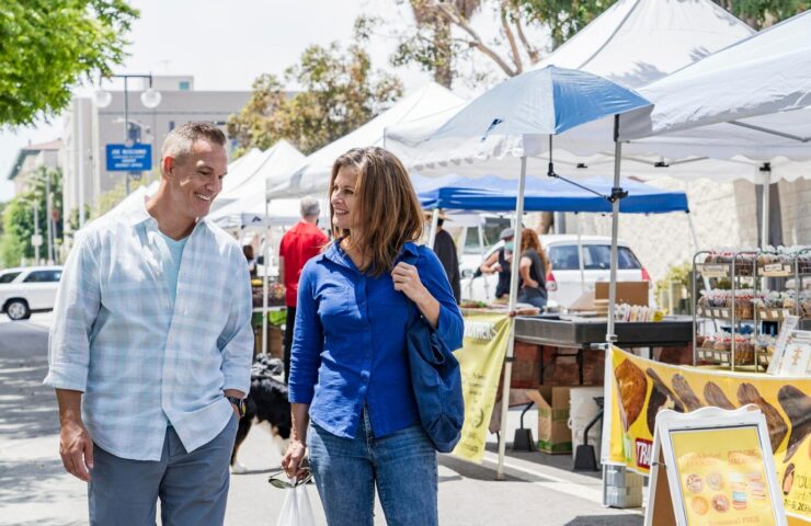 how pop-up tent rentals are perfect for food festivals