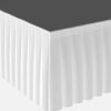 Platform Stage Skirt 12' Long - White