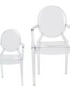 Kids Ghost Chair With Arm