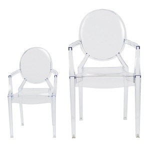 Kids Ghost Chair With Arm
