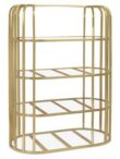 TableTop Cage Shelving - Gold