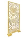 Gold Wave Panel - Room Divider