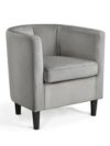 Sleek Accent Chair - Grey
