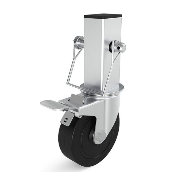 BilJax Staging Caster Wheel – Heavy-Duty Locking Wheel for Stage Platforms