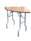 60" Pie Table - 30" Width