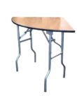 60" Pie Table - 30" Width