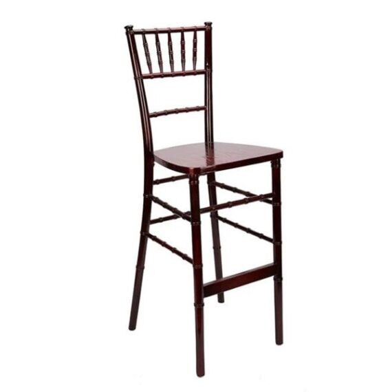Mahogany Chiavari Bar Stool