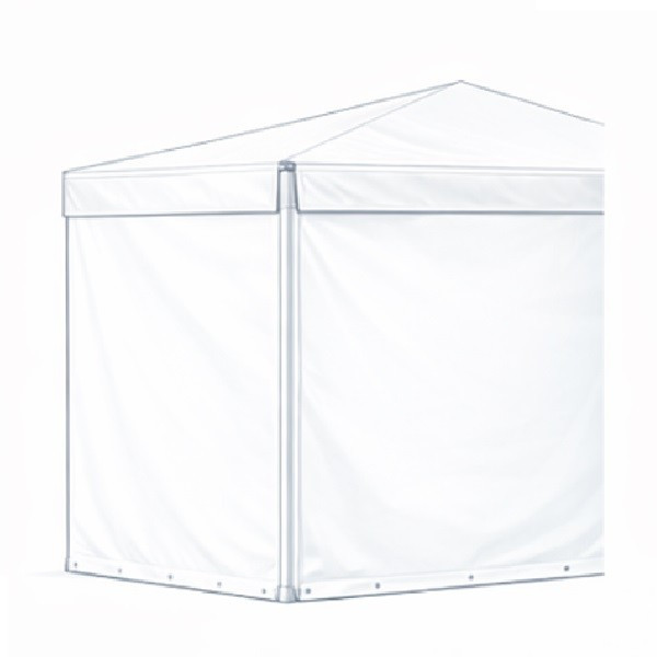 Frame Tent Walls - 12' x 20' - Solid White