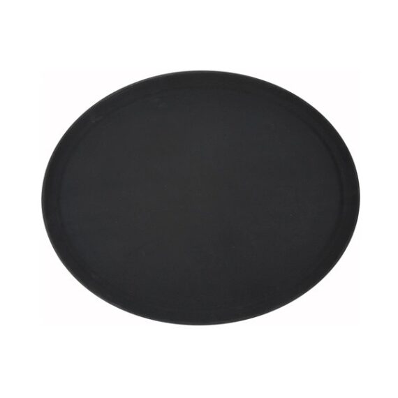Oval Non-Slip Waiter Tray