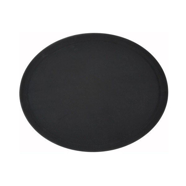 Oval Non-Slip Waiter Tray